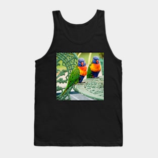 Rainbow Lorikeets Tank Top